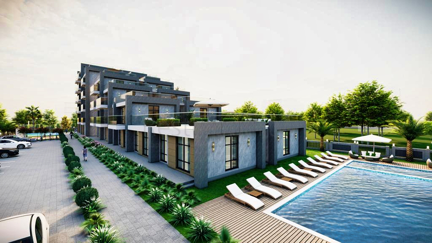 Уютный семейный проект в Алтынташе, Анталия