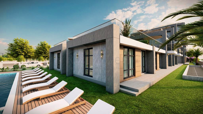 Уютный семейный проект в Алтынташе, Анталия