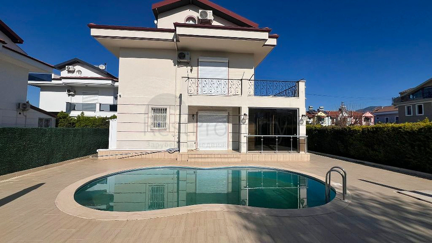 Вилла планировки 3+1 в районе Фетхие - Анталия 