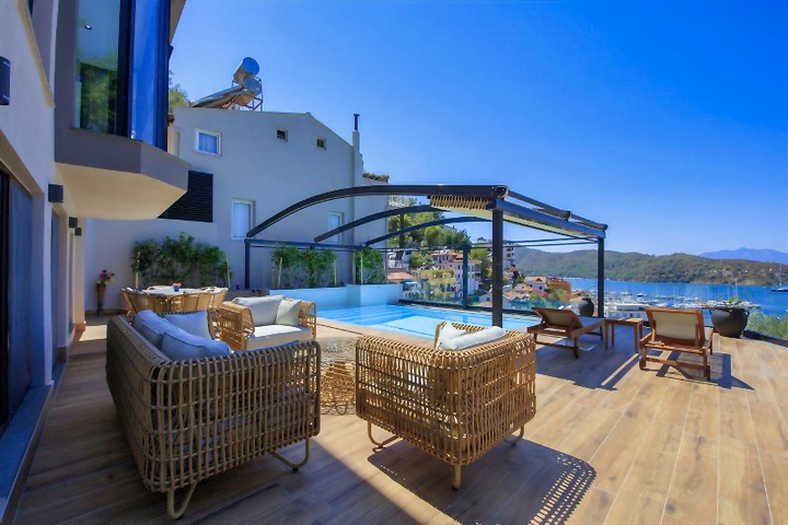 Вилла планировки 5+1 в районе Фетхие - Анталия  Вилла планировки 5+1 в районе Фетхие - Анталия