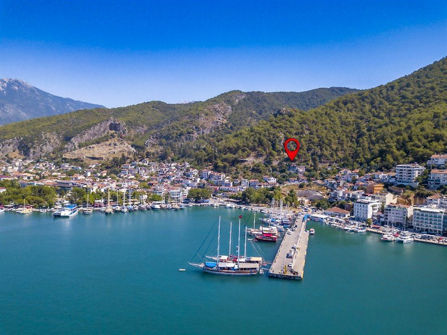 Вилла планировки 5+1 в районе Фетхие - Анталия  Вилла планировки 5+1 в районе Фетхие - Анталия