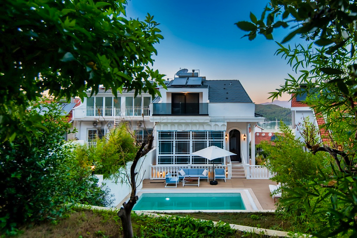 Вилла планировки 5+1 в районе Фетхие - Анталия 