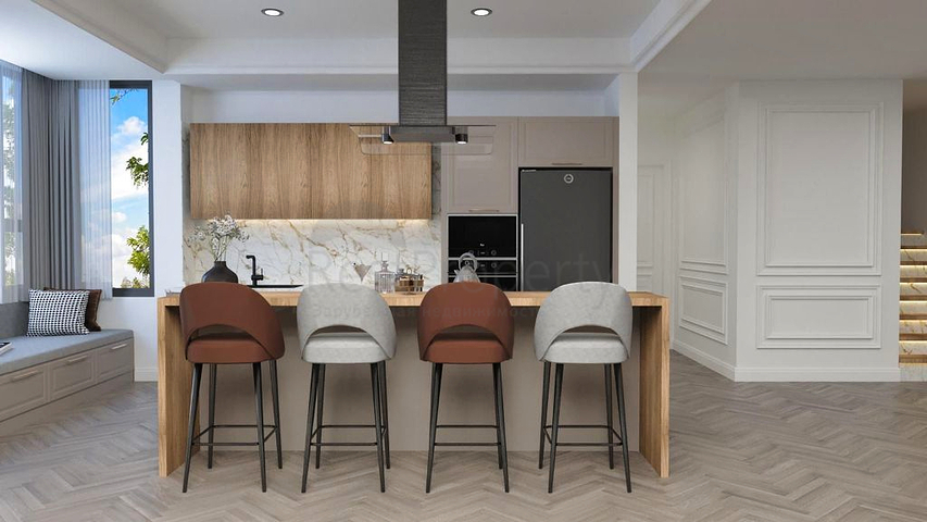 Вилла планировки 4+1 в районе Фетхие - Анталия 