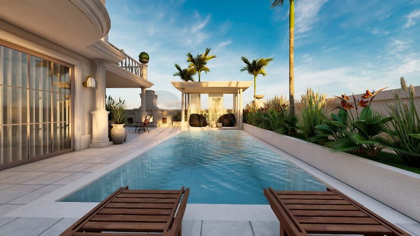 Вилла планировки 4+1 в районе Фетхие - Анталия 