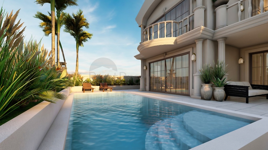 Вилла планировки 4+1 в районе Фетхие - Анталия 