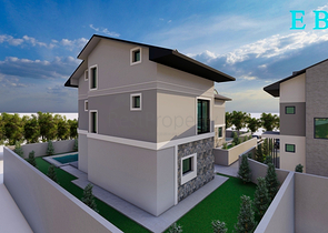 Виллы планировки 4+1 в районе Фетхие - Анталия  Виллы планировки 4+1 в районе Фетхие - Анталия