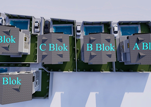 Виллы планировки 4+1 в районе Фетхие - Анталия  Виллы планировки 4+1 в районе Фетхие - Анталия