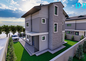 Виллы планировки 4+1 в районе Фетхие - Анталия  Виллы планировки 4+1 в районе Фетхие - Анталия