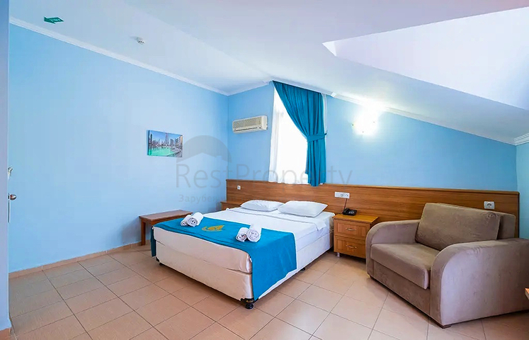 На продажу предлогается  отель 57 комнат  в районе Фетхие - Анталия 