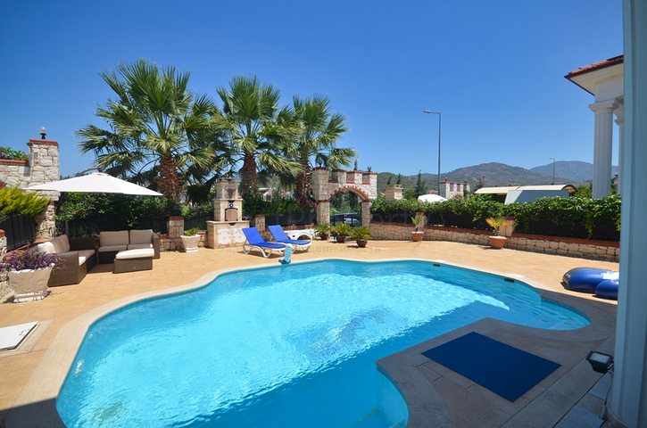 Вилла планировки 3+1 в районе Фетхие - Анталия