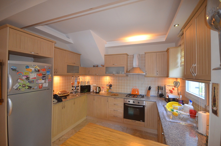 Вилла планировки 3+1 в районе Фетхие - Анталия