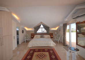 Вилла планировки 3+1 в районе Фетхие - Анталия