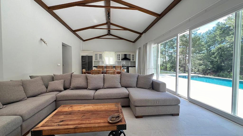 Вилла планировки 3+1 в районе Фетхие - Анталия 