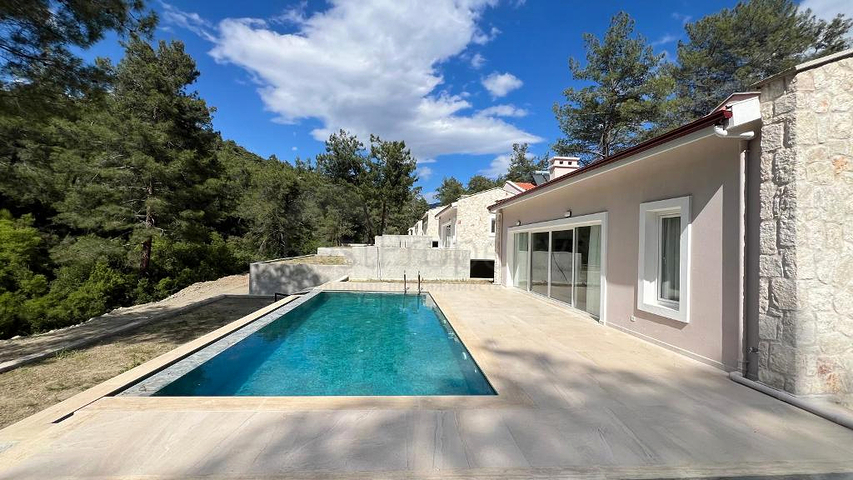 Вилла планировки 3+1 в районе Фетхие - Анталия 