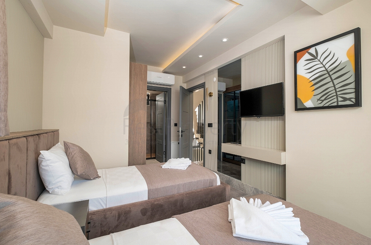 Вилла планировки 3+1 в районе Фетхие - Анталия 