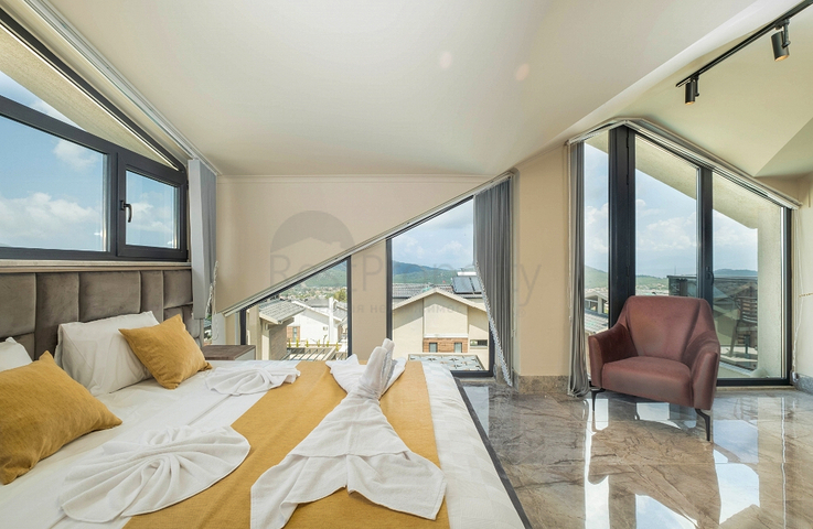 Вилла планировки 3+1 в районе Фетхие - Анталия 