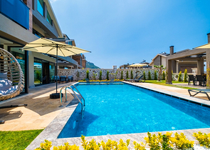 Вилла планировки 3+1 в районе Фетхие - Анталия 