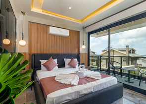 Вилла планировки 3+1 в районе Фетхие - Анталия 