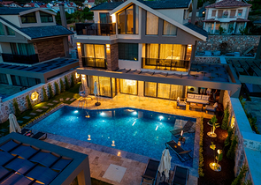 Вилла планировки 3+1 в районе Фетхие - Анталия 