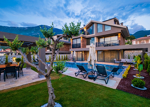 Вилла планировки 3+1 в районе Фетхие - Анталия 