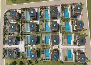 Вилла планировки 3+1 в районе Фетхие - Анталия 