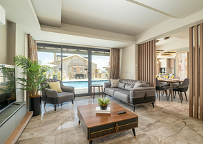 Вилла планировки 3+1 в районе Фетхие - Анталия 