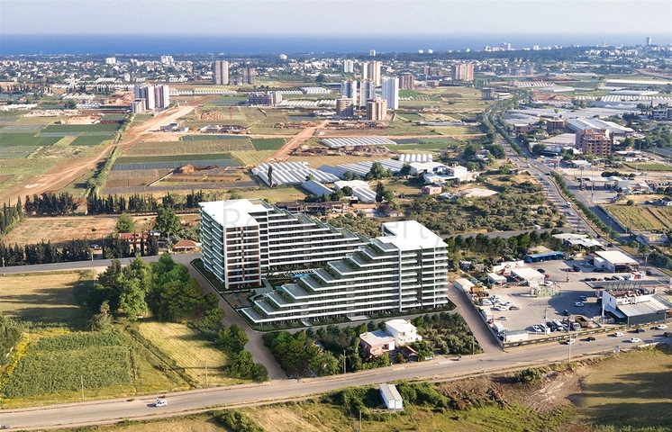 Квартира планировки 1+1 в развивающемся районе Алтынташ - Анталия  Квартира планировки 1+1 в развивающемся районе Алтынташ - Анталия