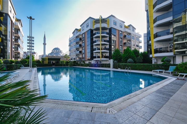 Квартира планировки 1+1 в микрорайоне Хурма - Анталия 