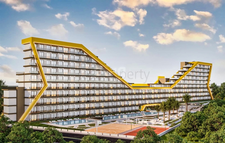 Квартира планировки 1+1 в районе Алтынташ - Анталия 