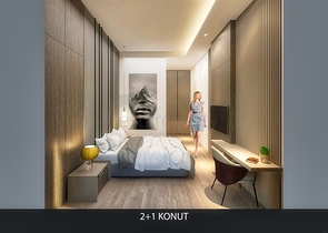 Квартира планировки 2+1 в районе Алтынташ - Анталия Квартира планировки 2+1 в районе Алтынташ - Анталия