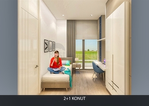 Квартира планировки 2+1 в районе Алтынташ - Анталия Квартира планировки 2+1 в районе Алтынташ - Анталия