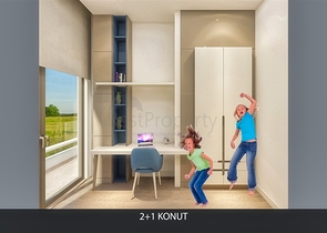 Квартира планировки 2+1 в районе Алтынташ - Анталия Квартира планировки 2+1 в районе Алтынташ - Анталия