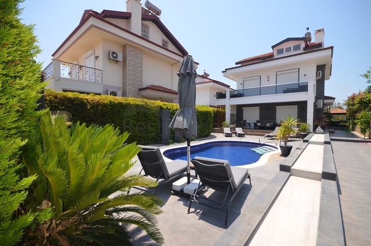 Вилла планировки 3+1 в районе Фетхие - Анталия 