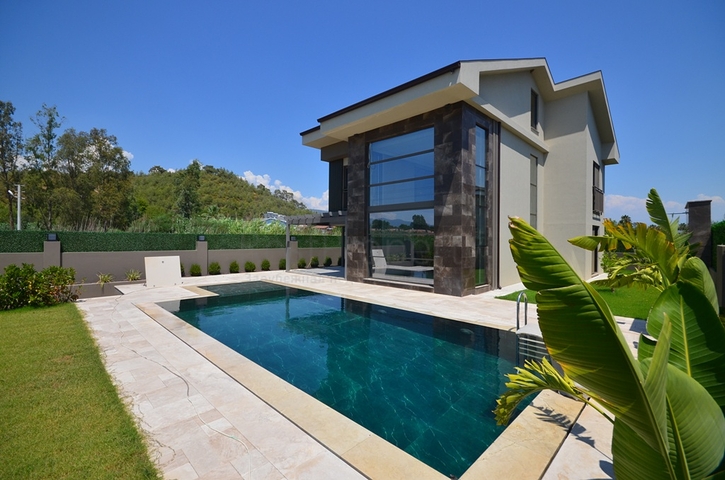 Вилла планировки 4+1 в районе Фетхие - Анталия 