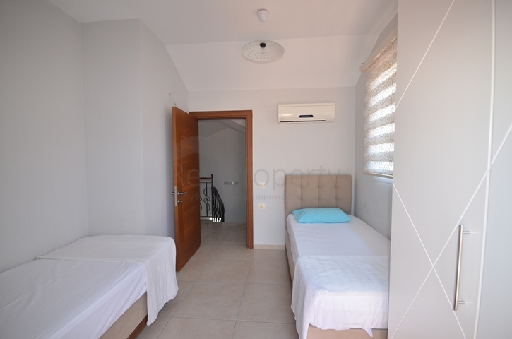 Вилла планировки 4+1 в районе Фетхие - Анталия 