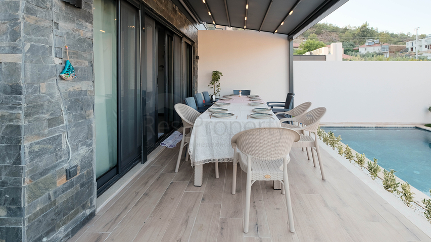 Вилла планировки 4+1 в районе Фетхие - Анталия 