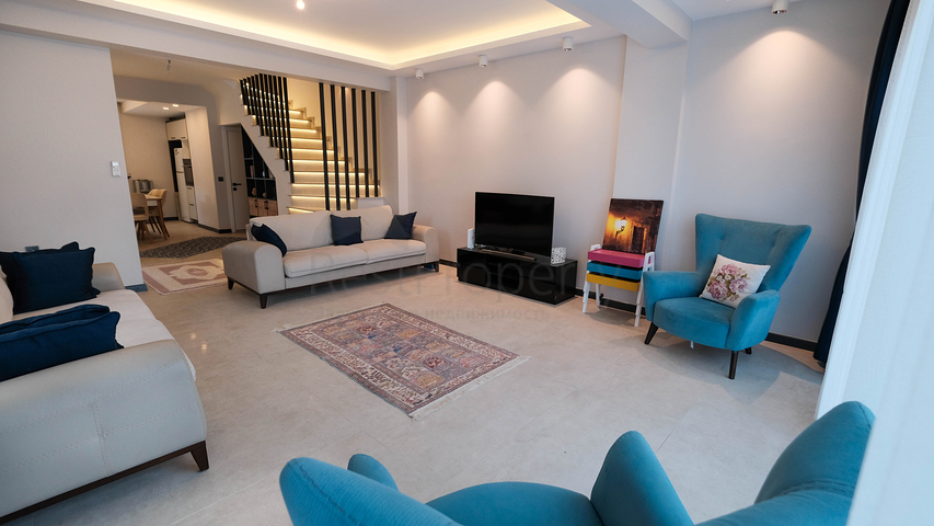 Вилла планировки 4+1 в районе Фетхие - Анталия 