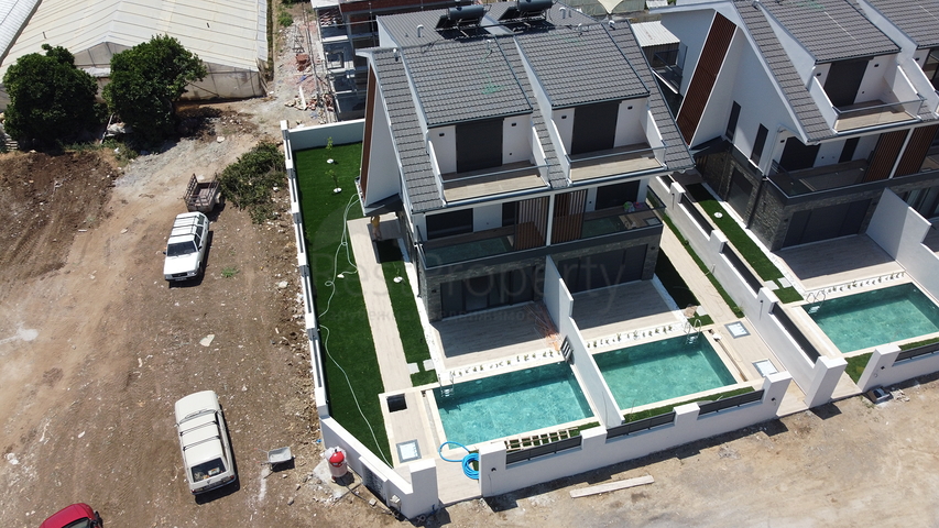 Вилла планировки 4+1 в районе Фетхие - Анталия 