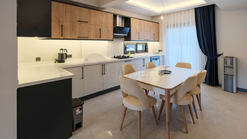 Вилла планировки 4+1 в районе Фетхие - Анталия 