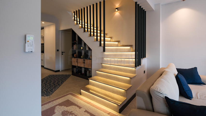 Вилла планировки 4+1 в районе Фетхие - Анталия 