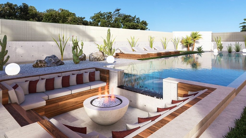 Вилла планировки 5+1 в районе Фетхие - Анталия 