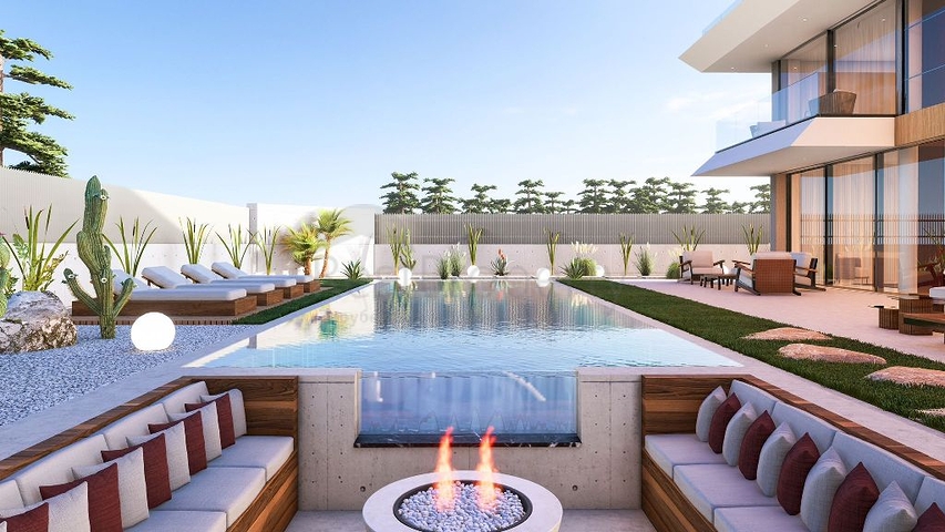 Вилла планировки 5+1 в районе Фетхие - Анталия 