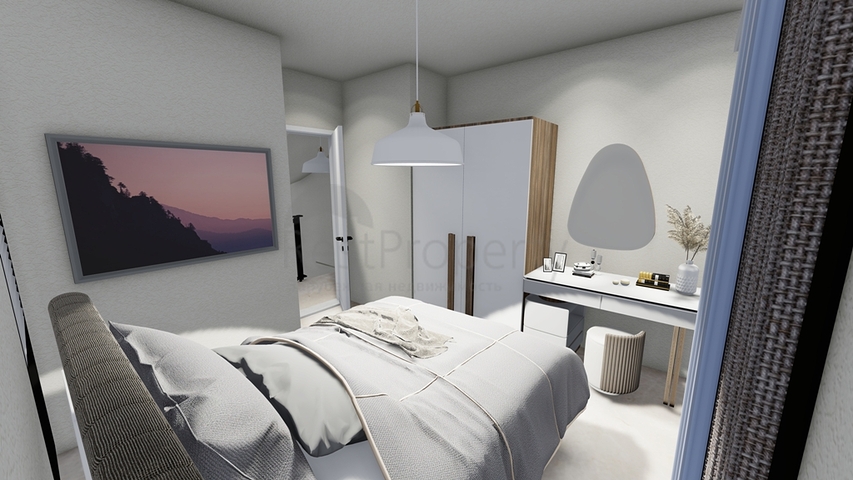 Вилла планировки 4+1 в районе Фетхие - Анталия 