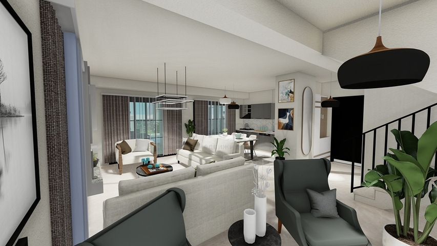 Вилла планировки 4+1 в районе Фетхие - Анталия 