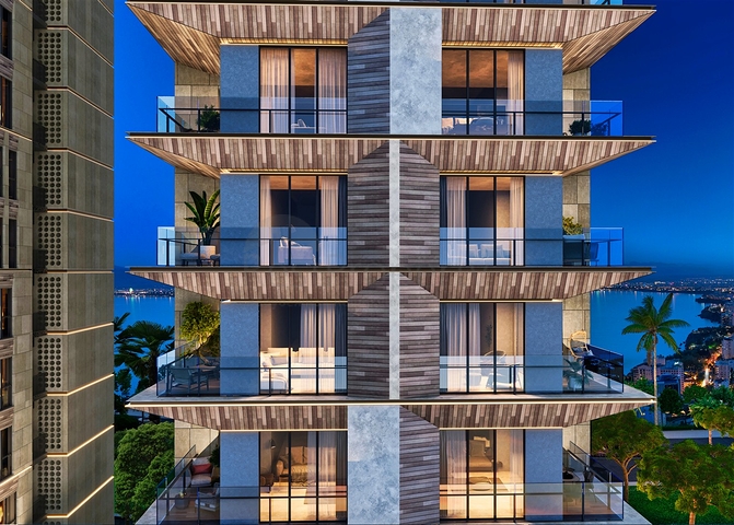 Шикарный проект от надёжного застройщика в самом престижном районе Анталии 