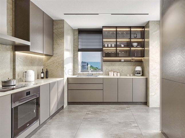 Шикарный проект от надёжного застройщика в самом престижном районе Анталии 