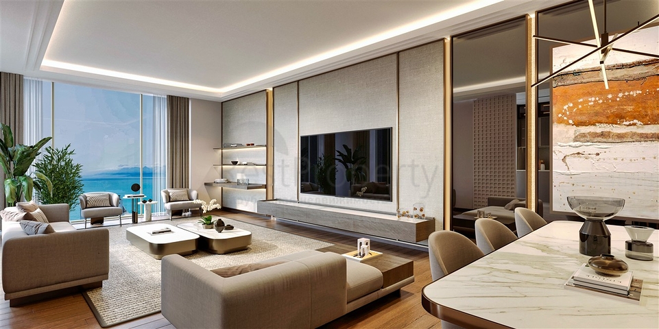 Шикарный проект от надёжного застройщика в самом престижном районе Анталии 