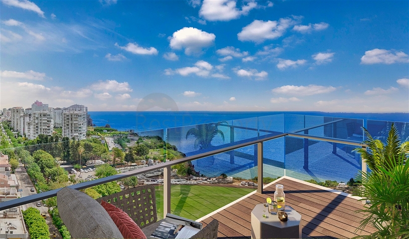 Шикарный проект от надёжного застройщика в самом престижном районе Анталии 