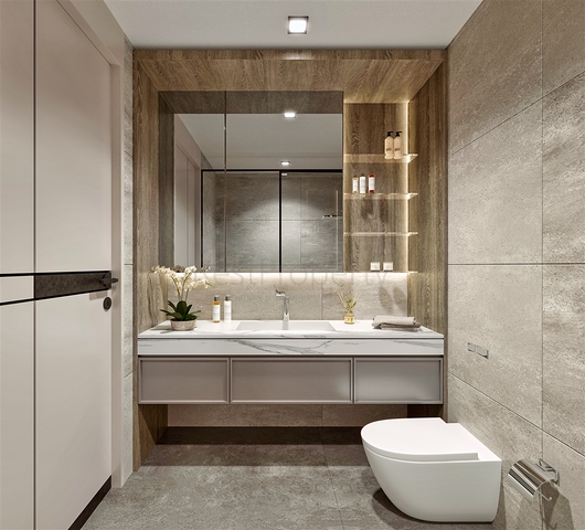 Шикарный проект от надёжного застройщика в самом престижном районе Анталии 