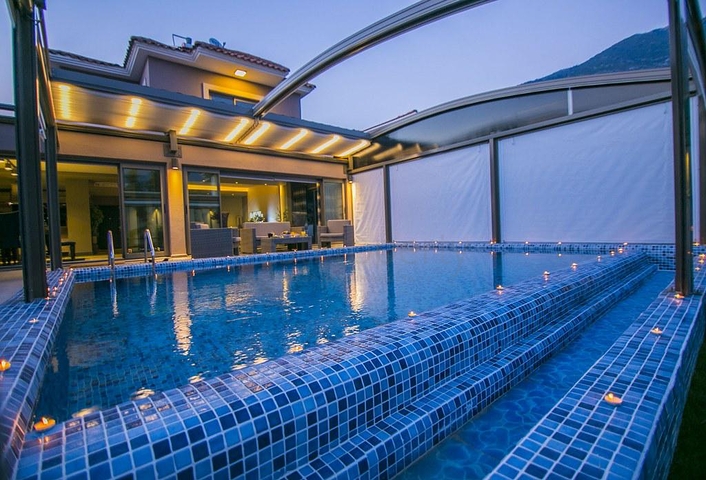 Вилла планировки 3+1 в районе Фетхие - Анталия 